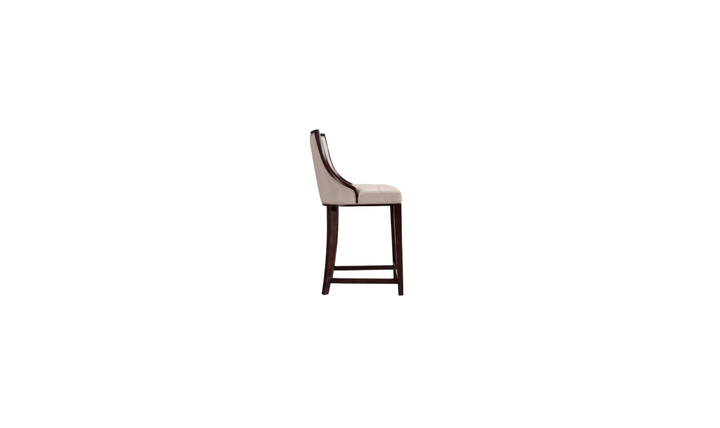 Manhattan Comfort Fifth Avenue Wood Upholstered Counter Stool