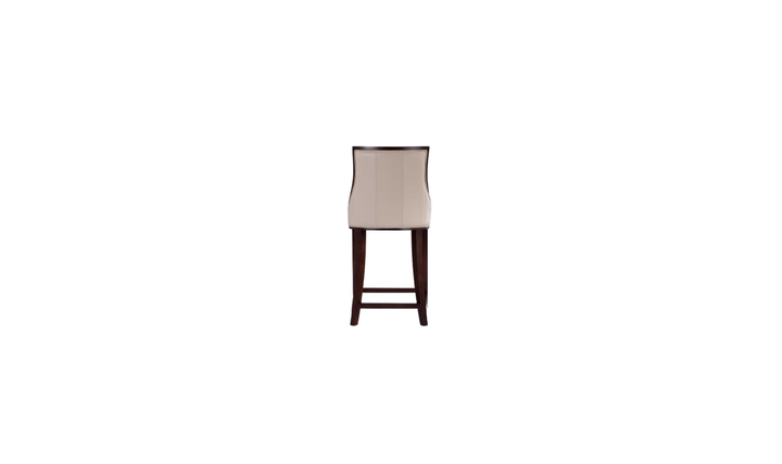 Manhattan Comfort Fifth Avenue Wood Upholstered Counter Stool