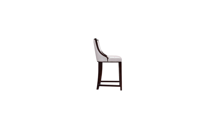 Manhattan Comfort Fifth Avenue Wood Upholstered Counter Stool