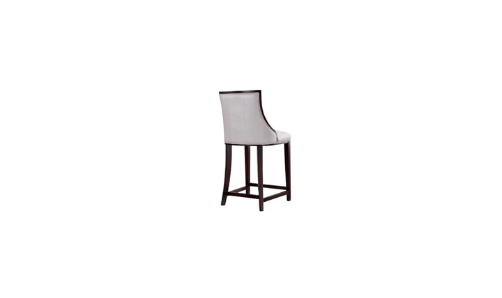 Manhattan Comfort Fifth Avenue Wood Upholstered Counter Stool