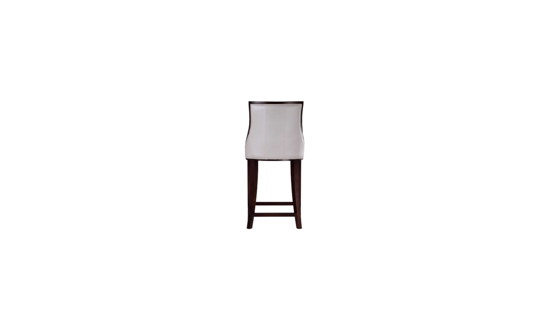 Manhattan Comfort Fifth Avenue Wood Upholstered Counter Stool