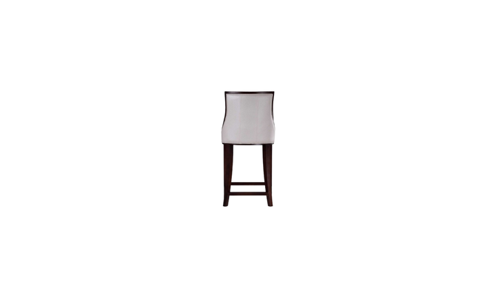 Manhattan Comfort Fifth Avenue Wood Upholstered Counter Stool