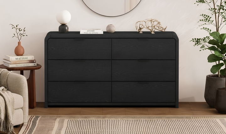 Manhattan Comfort Grace Wooden Dresser With Six-Drawer-jennifer
