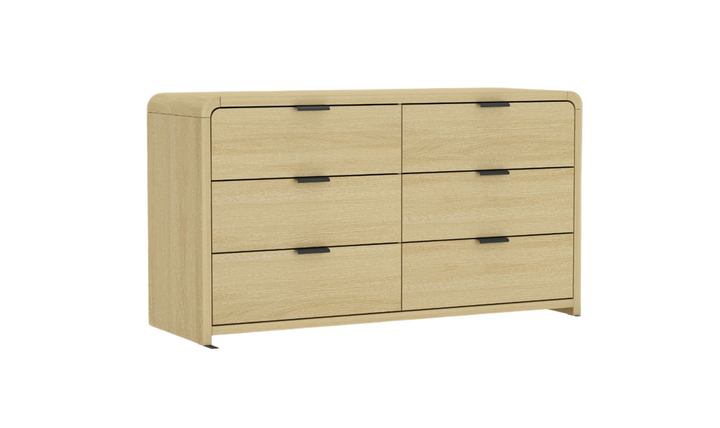 Manhattan Comfort Grace Wooden Dresser With Six-Drawer-jennifer