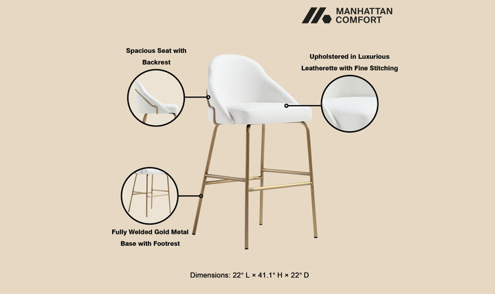 Manhattan_Comfort_Gracie_Metal_Upholstered_Barstool_With_Two-Tone-Jennifer Furniture