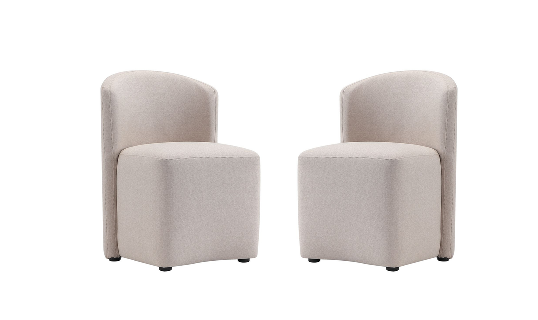 Manhattan Comfort Hearth Upholstered Side Chair