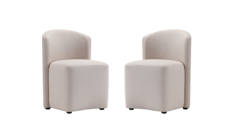 Manhattan Comfort Hearth Upholstered Side Chair