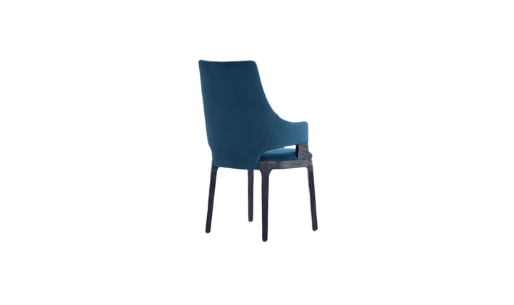 Manhattan Comfort Kara Wood Upholstered Accent Chair-Jennifer Furniture
