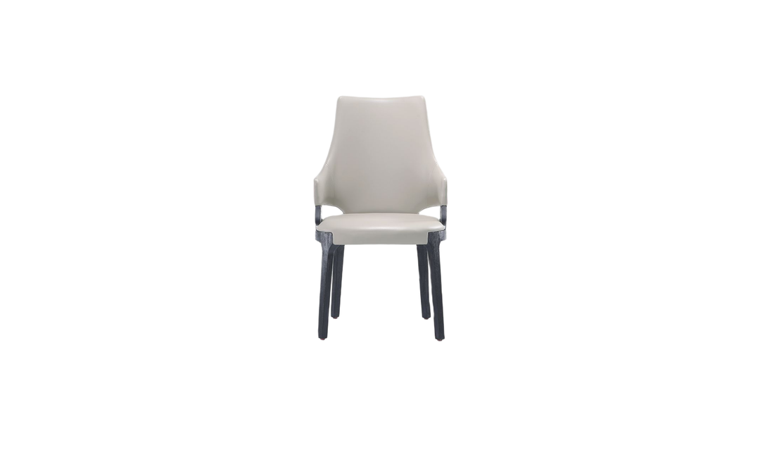 Manhattan Comfort Kara Wood Upholstered Accent Chair-Jennifer Furniture