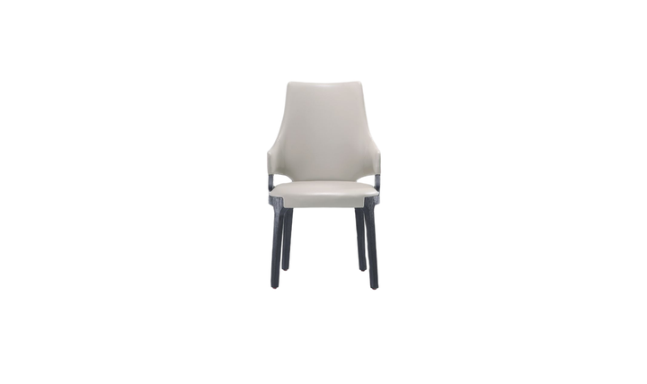 Manhattan Comfort Kara Wood Upholstered Accent Chair-Jennifer Furniture