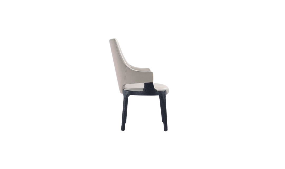 Manhattan Comfort Kara Wood Upholstered Accent Chair-Jennifer Furniture
