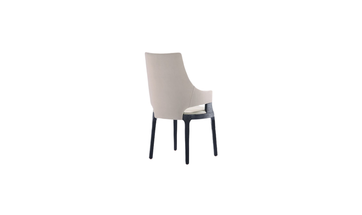Manhattan Comfort Kara Wood Upholstered Accent Chair-Jennifer Furniture
