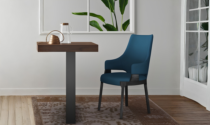 Manhattan Comfort Kara Wood Upholstered Accent Chair-Jennifer Furniture