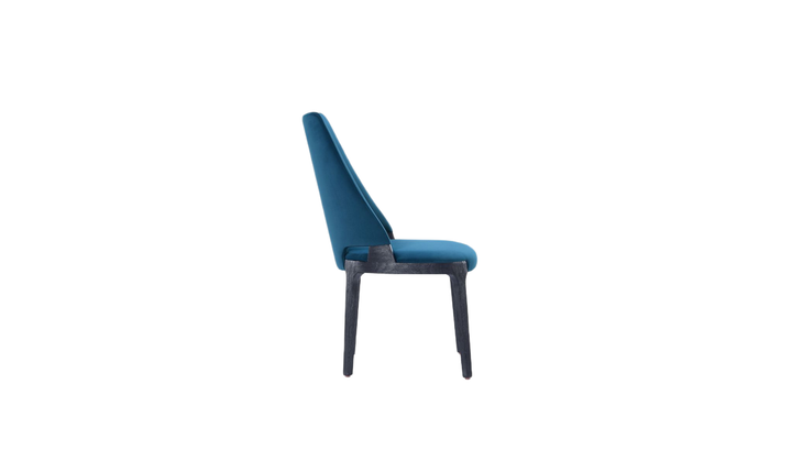Manhattan Comfort Kara Wood Upholstered Dining Chair-Jennifer Furniture