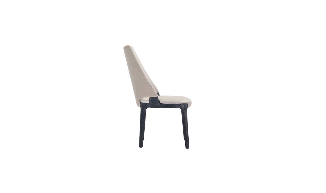 Manhattan Comfort Kara Wood Upholstered Dining Chair-Jennifer Furniture