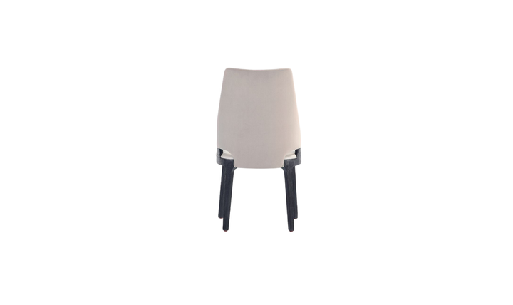 Manhattan Comfort Kara Wood Upholstered Dining Chair-Jennifer Furniture