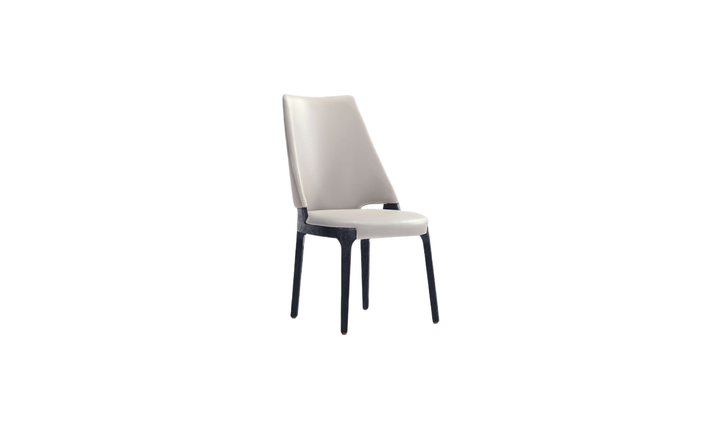 Manhattan Comfort Kara Wood Upholstered Dining Chair-Jennifer Furniture