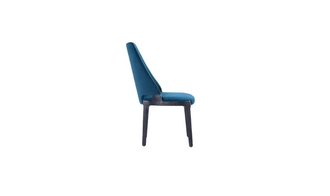 Manhattan Comfort Kara Wood Upholstered Dining Chair-Jennifer Furniture