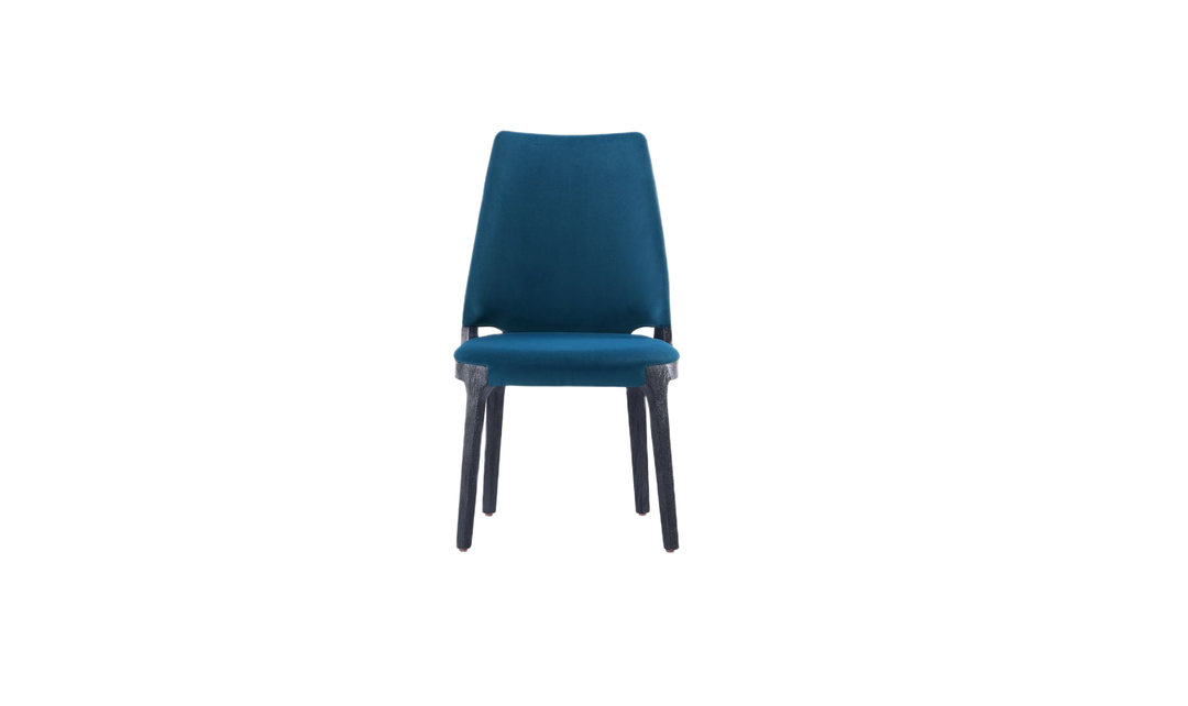 Manhattan Comfort Kara Wood Upholstered Dining Chair-Jennifer Furniture