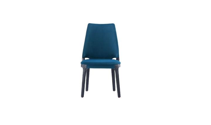 Manhattan Comfort Kara Wood Upholstered Dining Chair-Jennifer Furniture