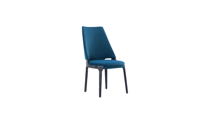 Manhattan Comfort Kara Wood Upholstered Dining Chair-Jennifer Furniture