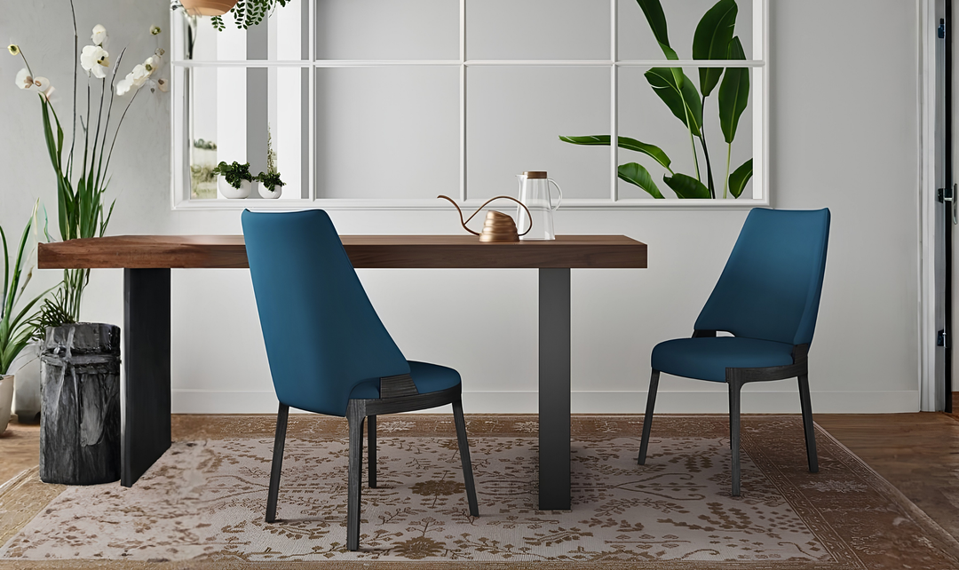 Manhattan Comfort Kara Wood Upholstered Dining Chair-Jennifer Furniture