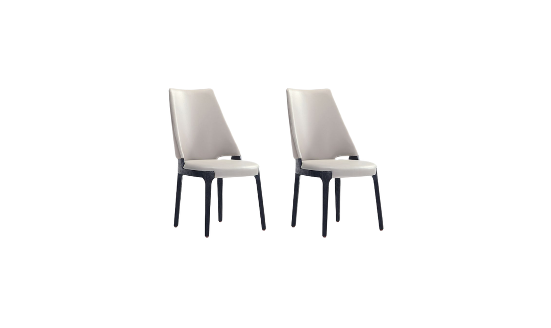 Manhattan Comfort Kara Wood Upholstered Dining Chair-Jennifer Furniture