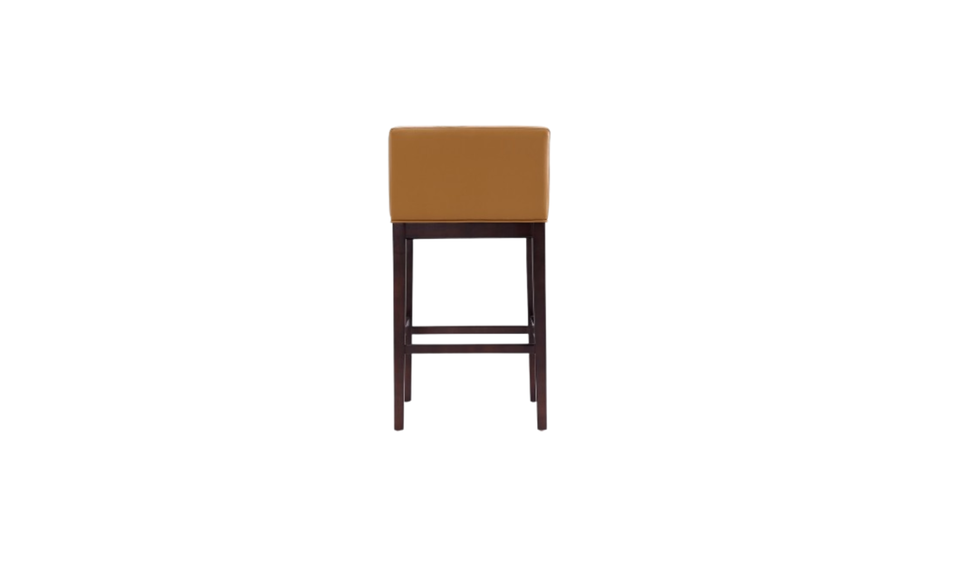 Manhattan Comfort Kingsley Wood Upholstered Barstool-Jennifer Furniture
