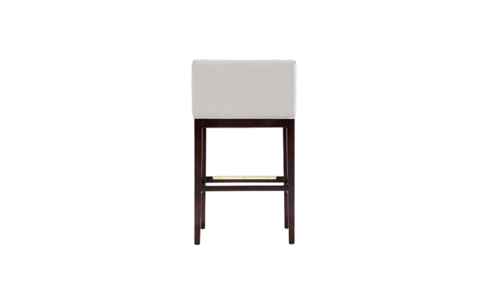 Manhattan Comfort Kingsley Wood Upholstered Barstool-Jennifer Furniture