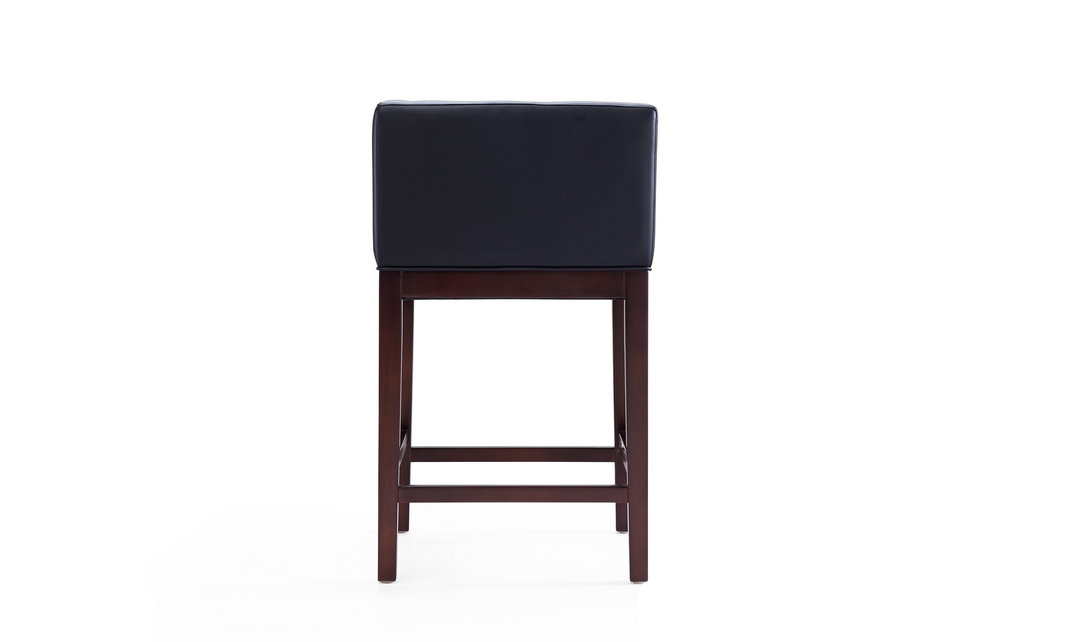 Manhattan Comfort Kingsley Wood Upholstered Counter Stool