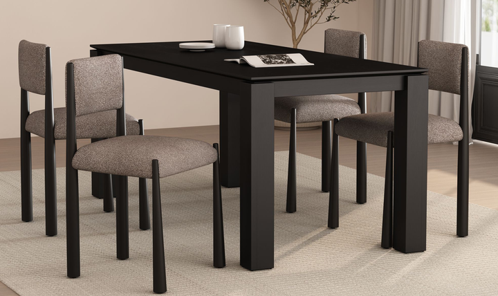 Manhattan Comfort Lennor Metal Boucle Side Chair- Jennifer Furniture