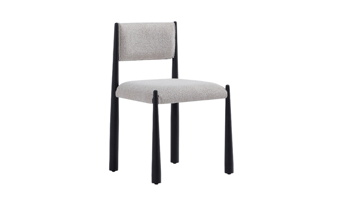 Manhattan Comfort Lennor Metal Boucle Side Chair- Jennifer Furniture