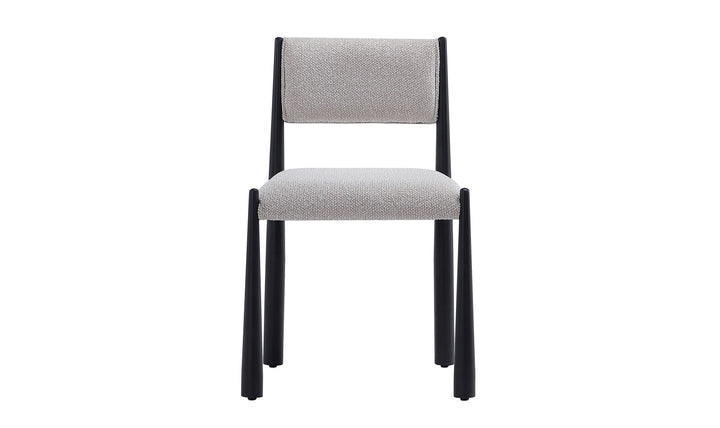 Manhattan Comfort Lennor Metal Boucle Side Chair- Jennifer Furniture