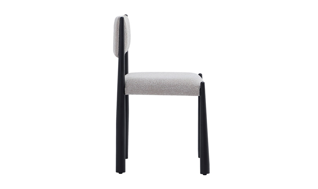 Manhattan Comfort Lennor Metal Boucle Side Chair- Jennifer Furniture