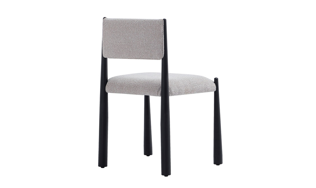 Manhattan Comfort Lennor Metal Boucle Side Chair- Jennifer Furniture