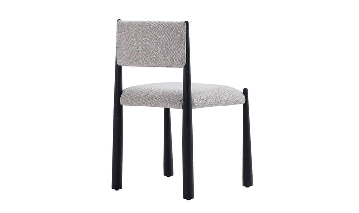 Manhattan Comfort Lennor Metal Boucle Side Chair- Jennifer Furniture