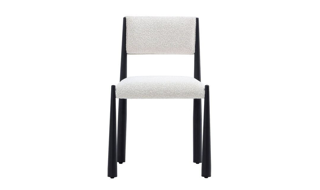 Manhattan Comfort Lennor Metal Boucle Side Chair- Jennifer Furniture