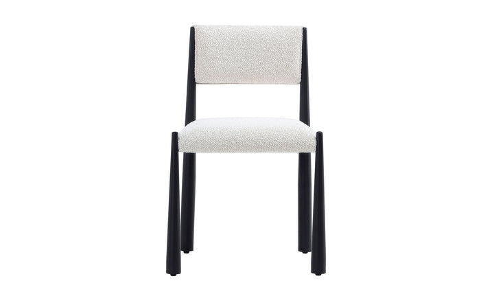 Manhattan Comfort Lennor Metal Boucle Side Chair- Jennifer Furniture