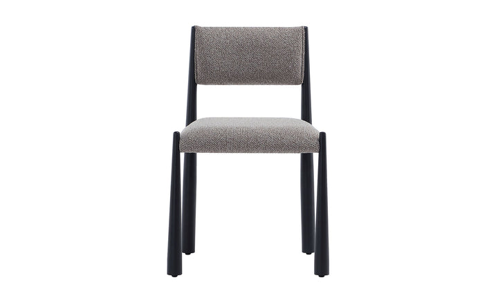 Manhattan Comfort Lennor Metal Boucle Side Chair- Jennifer Furniture