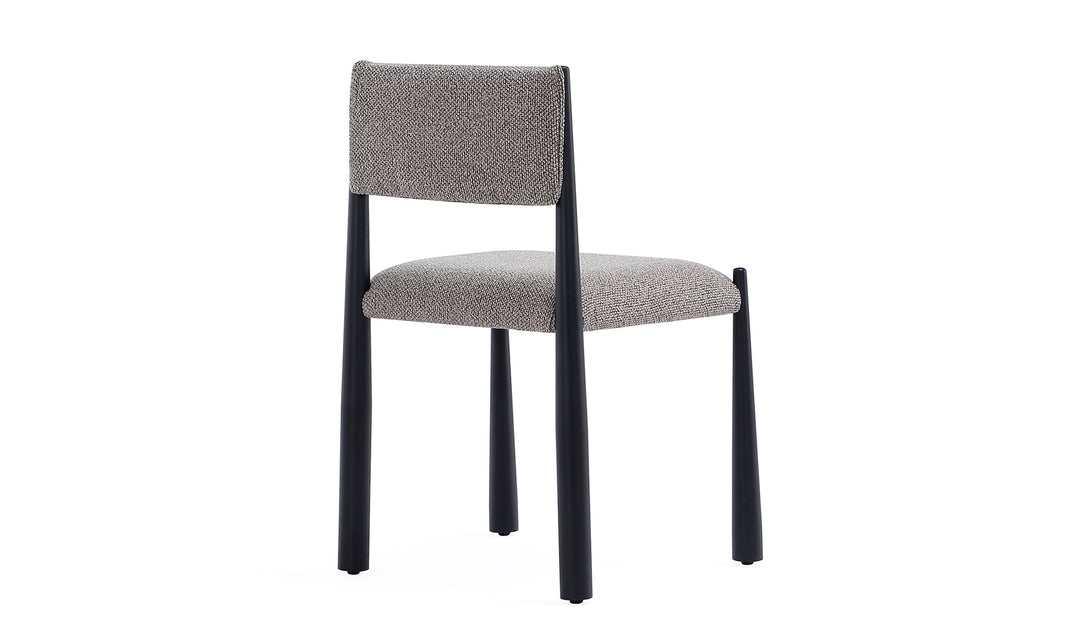 Manhattan Comfort Lennor Metal Boucle Side Chair- Jennifer Furniture