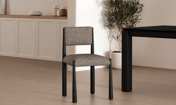 Manhattan Comfort Lennor Metal Boucle Side Chair- Jennifer Furniture