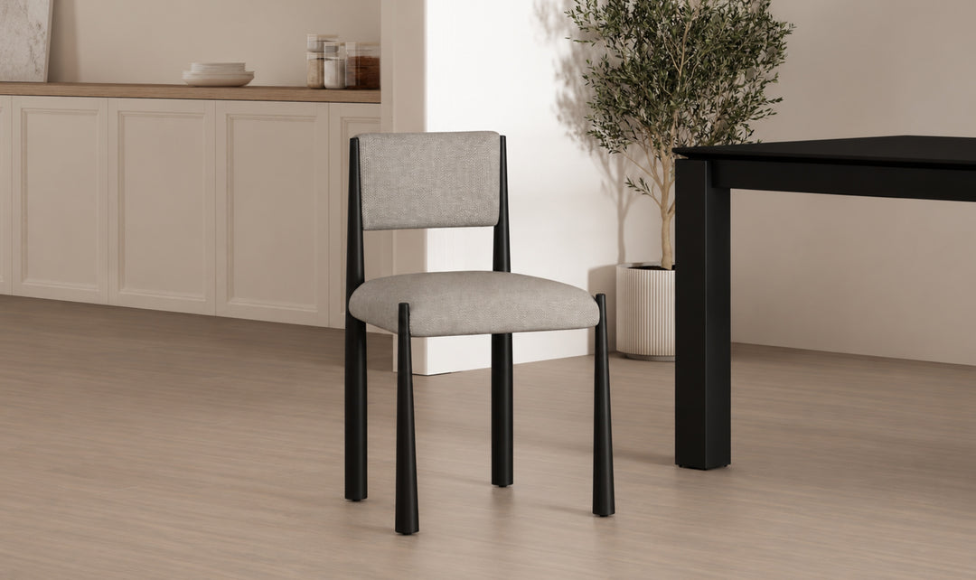 Manhattan Comfort Lennor Metal Boucle Side Chair- Jennifer Furniture