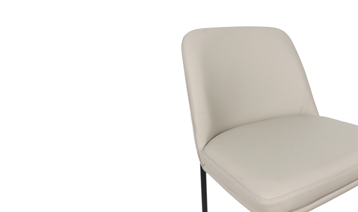 Manhattan Comfort Loft Vegan Leather Metal Counter Stool With Set of Two