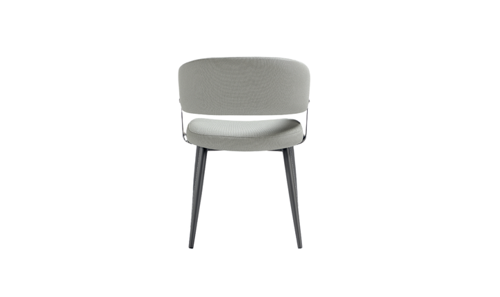Manhattan Comfort Vegan Leather Luce Metal Base Dining Chair