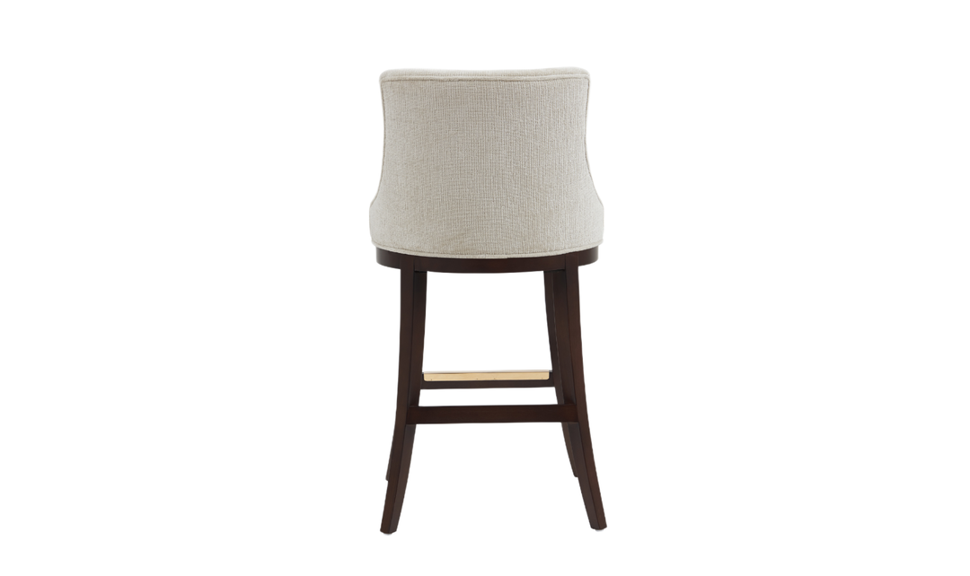 Manhattan Comfort Lucia Wooden Upholstered Chenille Barstool-jennifer