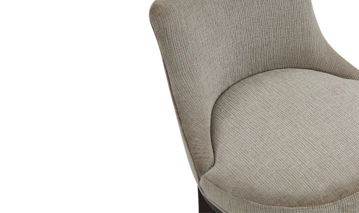 Manhattan Comfort Lucia Wooden Upholstered Chenille Barstool-jennifer