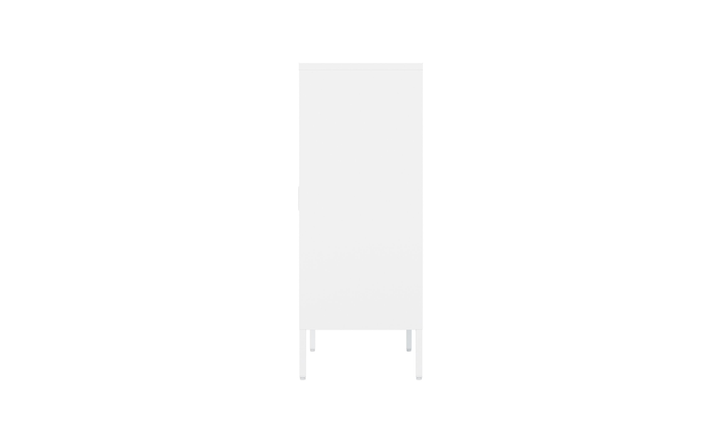 Manhattan Comfort Naomi Metal Accent Cabinet With Adjustable Shelves