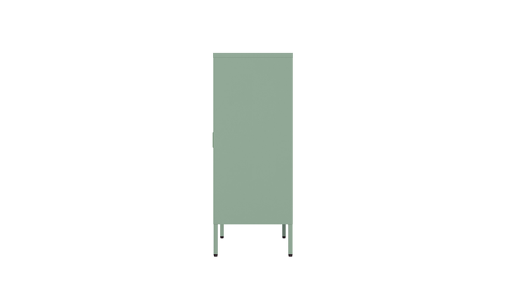 Manhattan Comfort Naomi Metal Accent Cabinet With Adjustable Shelves