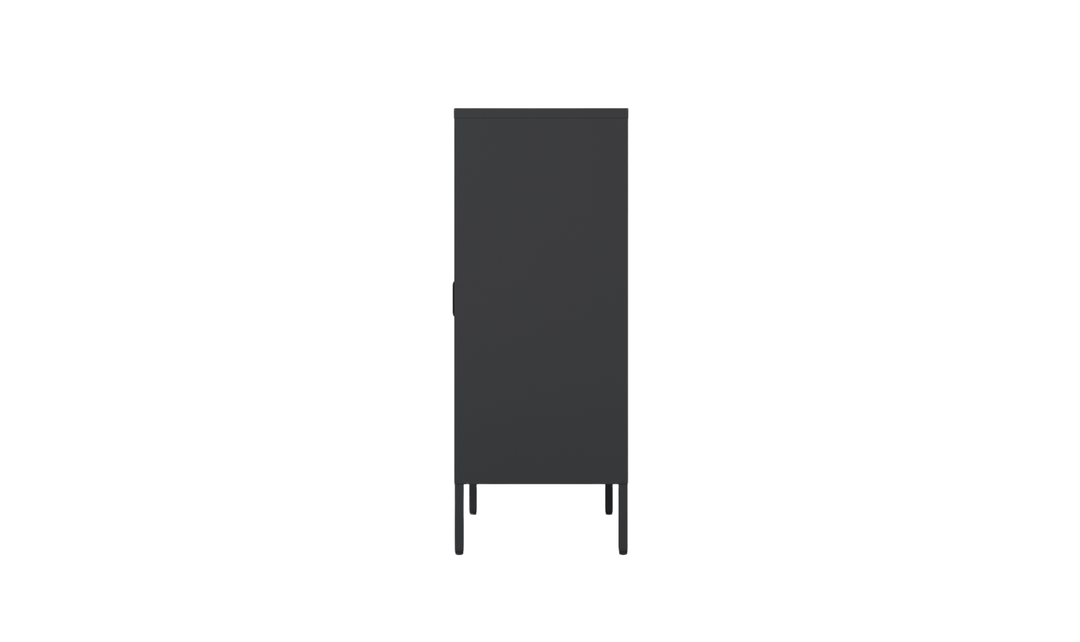 Manhattan Comfort Naomi Metal Accent Cabinet With Adjustable Shelves