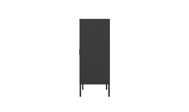 Manhattan Comfort Naomi Metal Accent Cabinet With Adjustable Shelves